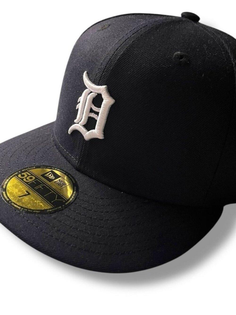 New Era Detroit Tigers Black White 59fifty Cap US 7
